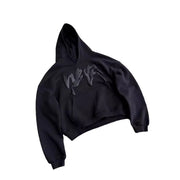 hip hop letters puff print hoodie, view 5 - MRSLM