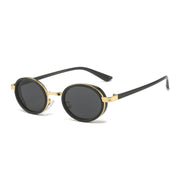 gradient oval sunglasses, view 8 - MRSLM