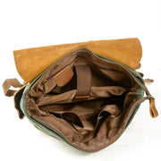 retro canvas backpack, view 4 - MRSLM