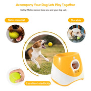 automatic dog tennis launcher, view 6 - MRSLM