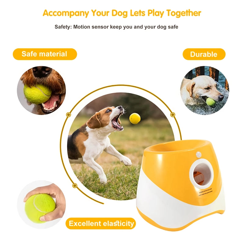 automatic dog tennis launcher, view 6 - MRSLM