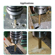 titanium twist drill bit set, view 7 - MRSLM