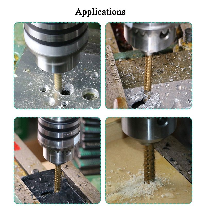 titanium twist drill bit set, view 7 - MRSLM