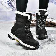 Army green camouflage snow boots, view 2 - MRSLM