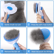 professional slicker dog brush, view 8 - MRSLM