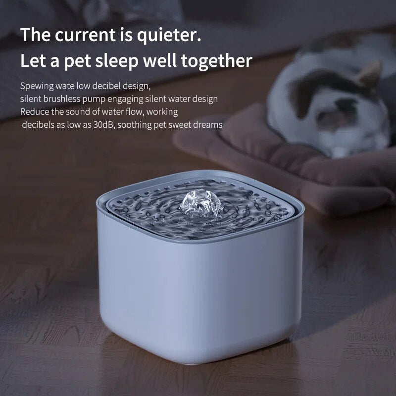 3L electric cat water fountain, view 13 - MRSLM