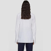 asymmetric cotton blouse, view 5 - MRSLM