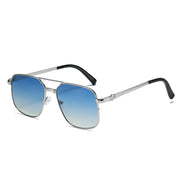metal square frame sunglasses, view 8 - MRSLM