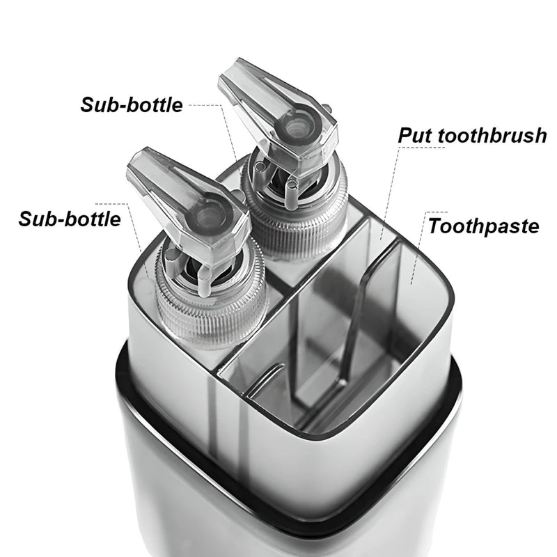 travel toothbrush and toiletries organizer set, view 17 - MRSLM