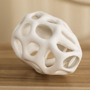 ceramic hollow ball decoration, view 4 - MRSLM