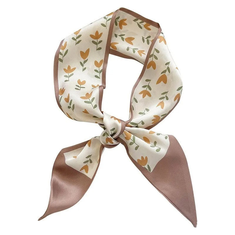 silk scarf hair band, view 11 - MRSLM