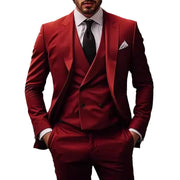 three-piece dress suit, view 3 - MRSLM
