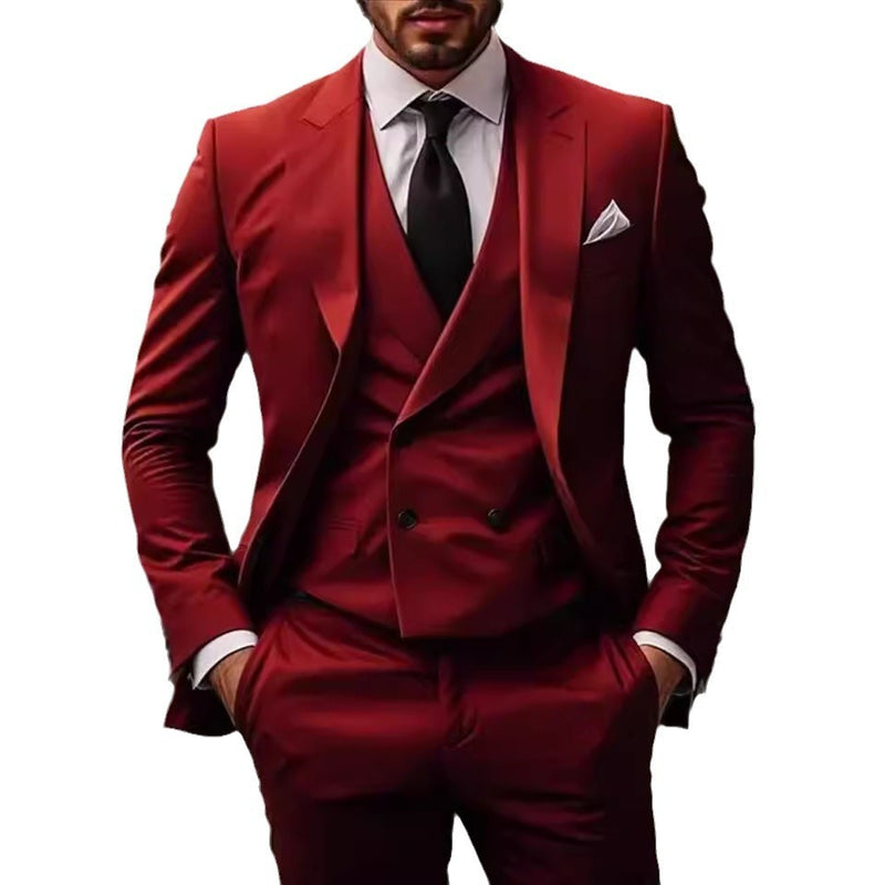 three-piece dress suit, view 3 - MRSLM