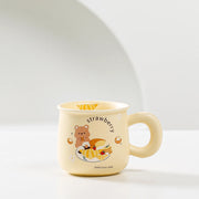 cute bear ceramic mug, view 3 - MRSLM