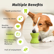 Food dispensing dog chew toy, view 4 - MRSLM