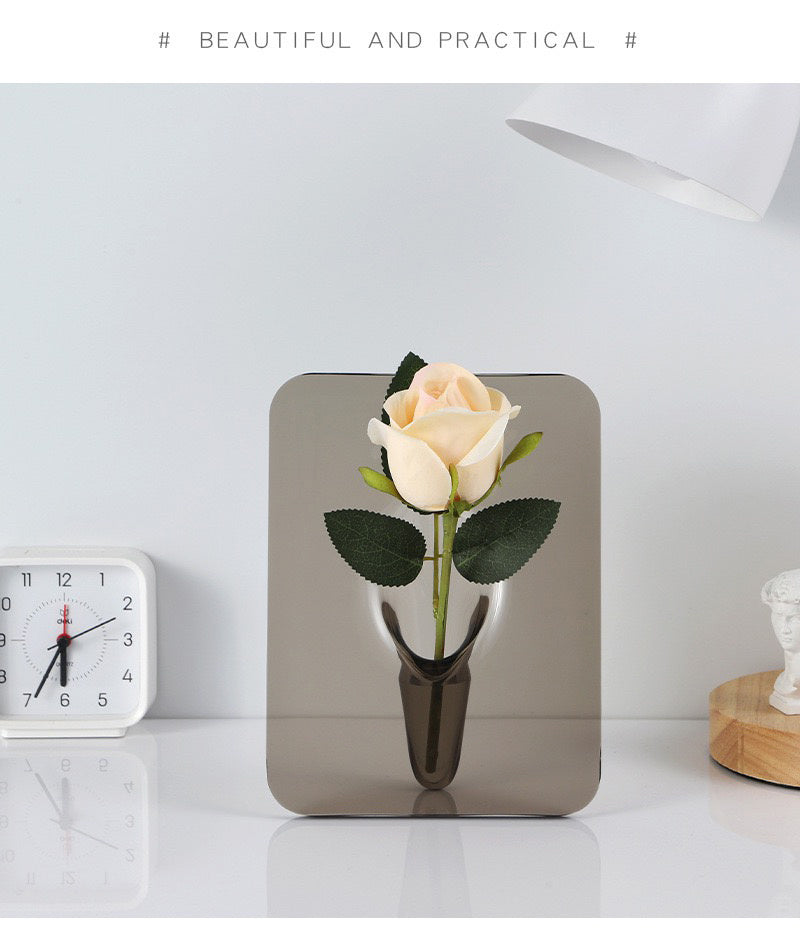 acrylic photo frame vase, view 9 - MRSLM