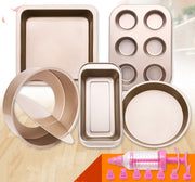 baking tool set with cake tin and pizza tray, view 4 - MRSLM
