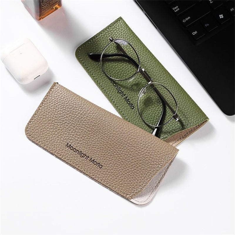 portable pu leather glasses bag, view 12 - MRSLM