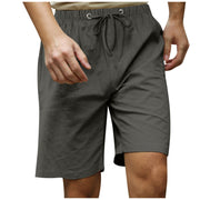 men's cotton and linen beach shorts, view 2 - MRSLM