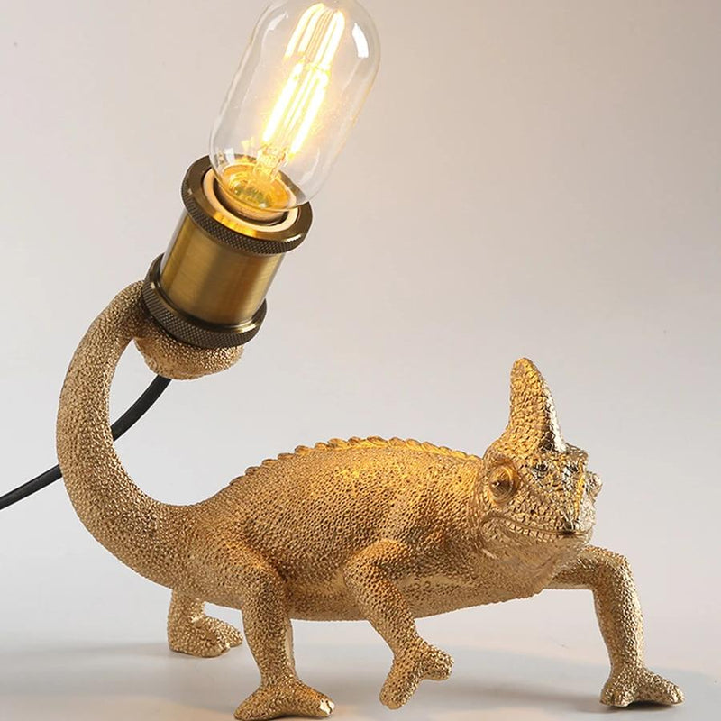 Resin lizard table light - MRSLM