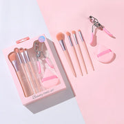 6-piece makeup brush set, view 4 - MRSLM