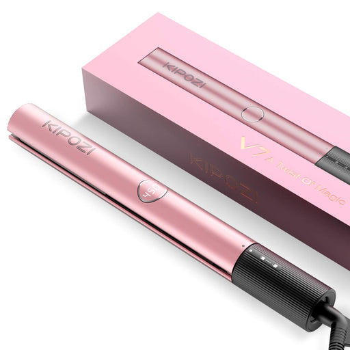 nano titanium hair straightener and curling iron, view 2 - MRSLM