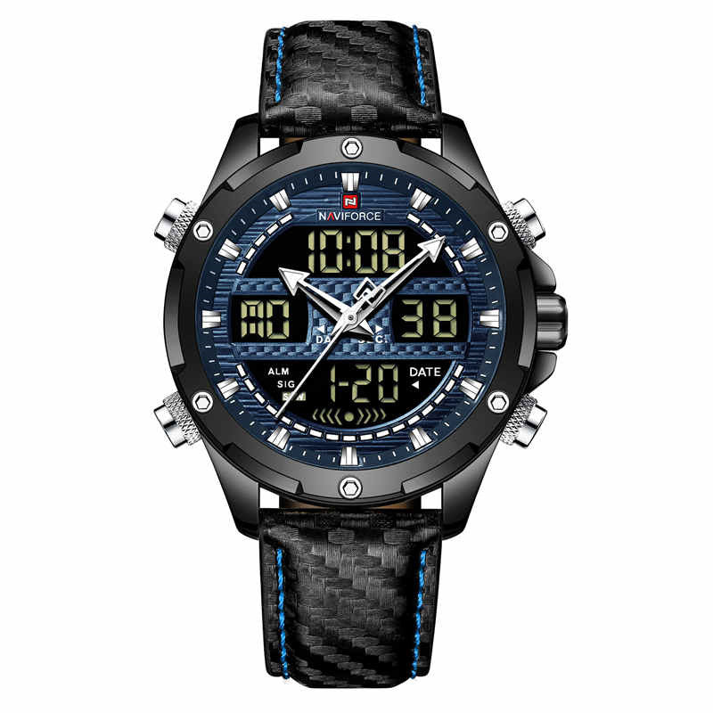 men's dual display sports watch, view 5 - MRSLM