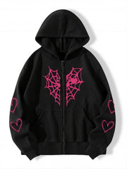 women's hooded cardigan coat, view 5 - MRSLM