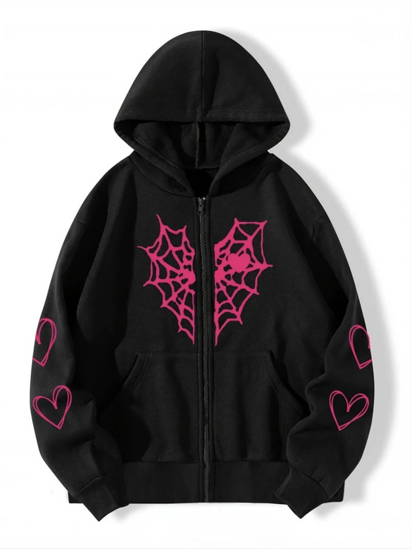 women's hooded cardigan coat, view 5 - MRSLM