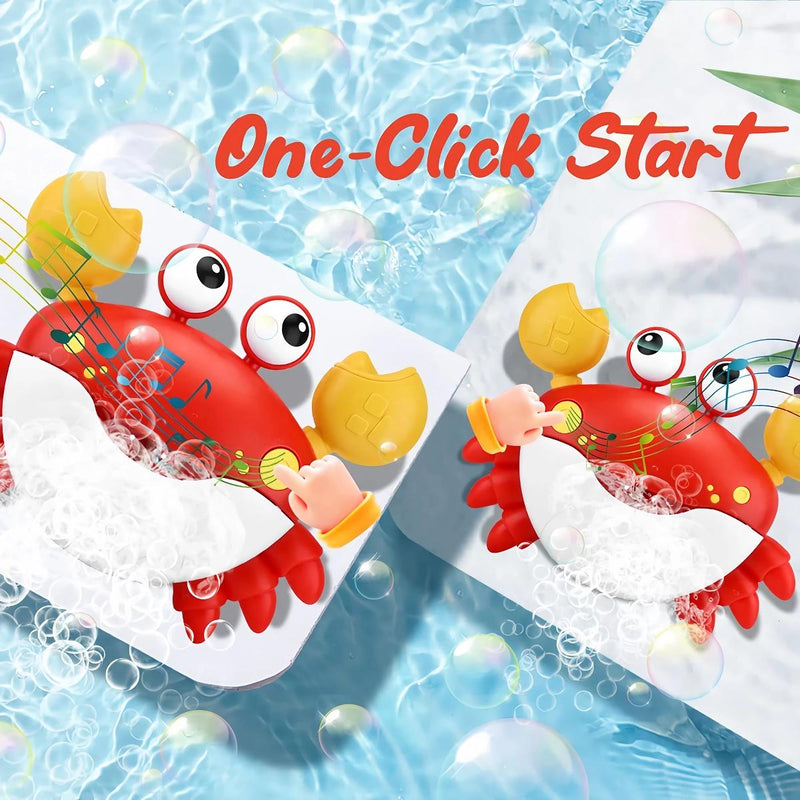 crab bubble bath toy, view 6 - MRSLM
