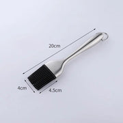 stainless steel silicone oil brush, view 2 - MRSLM