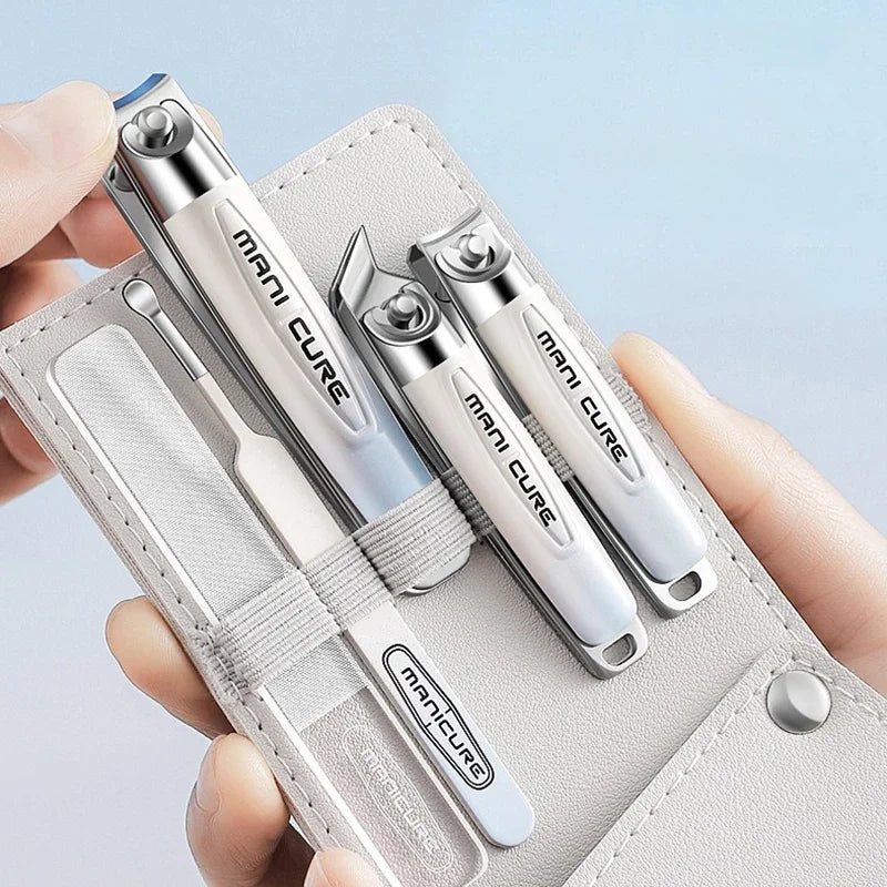 5-piece stainless steel nail clippers set, view 6 - MRSLM