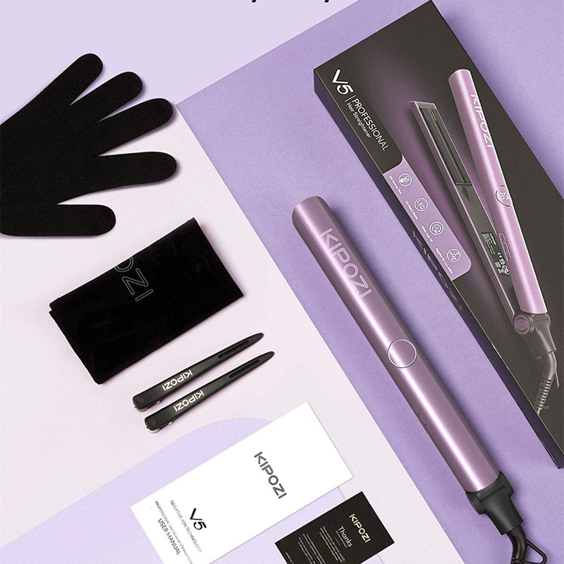 2-in-1 instant heating hair straightener, view 6 - MRSLM
