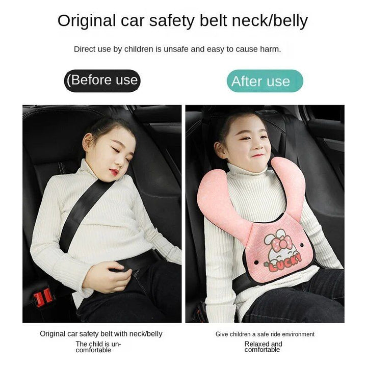 Child Car Safety Belt Adjuster - Simple Interior Safety Seat Belt for Kids 2023