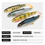 soft swimbait lure set, view 19 - MRSLM