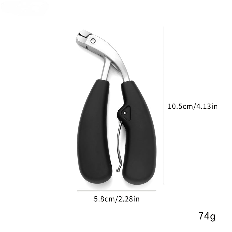heavy duty curved nail clippers, view 2 - MRSLM