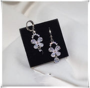 long zircon crystal tassel earrings, view 14 - MRSLM