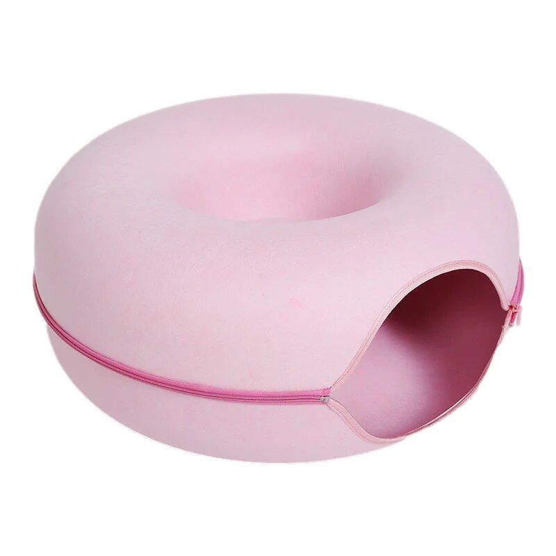 Donut cat bed for 2 cats, view 4 - MRSLM