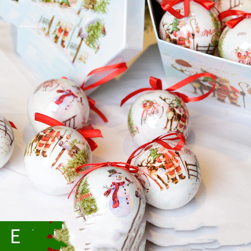 foam Christmas ball pendants, view 6 - MRSLM