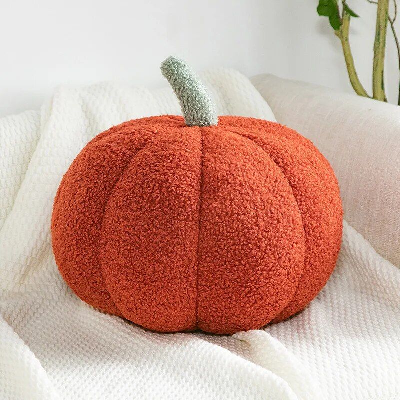 funny pumpkin plush pillow, view 2 - MRSLM