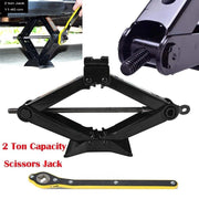 2 ton folding car jack and tire repair kit, view 3 - MRSLM