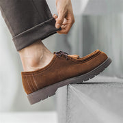 men's vintage suede loafers, view 11 - MRSLM