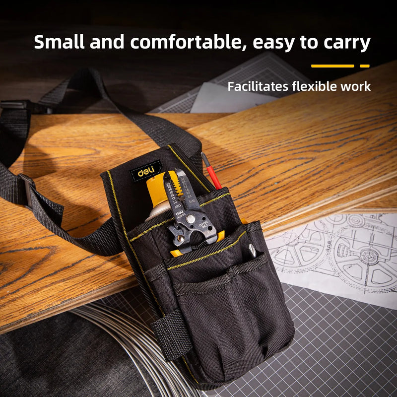 waist tool bag with pockets, view 4 - MRSLM