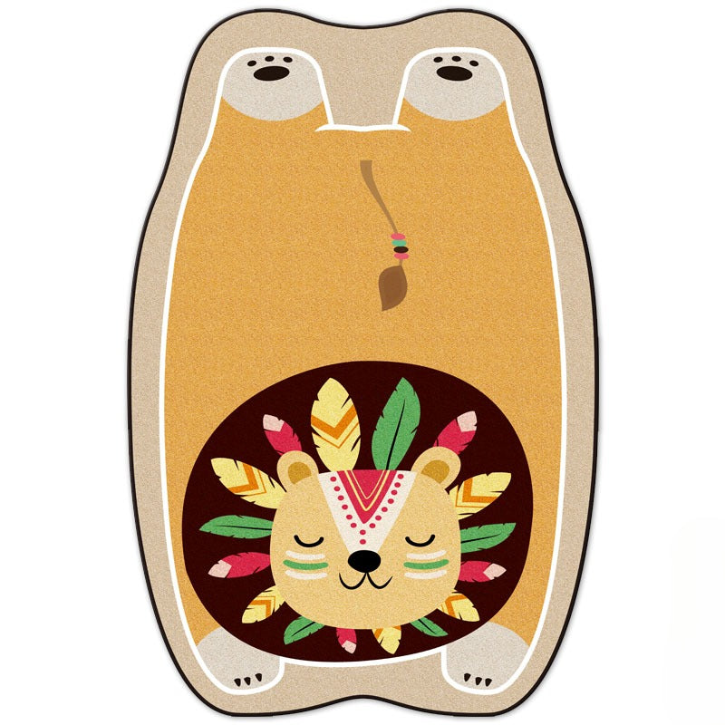 Cute animal plush rug, view 19 - MRSLM