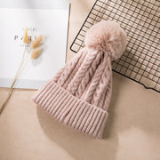 women's winter knitted hat, view 2 - MRSLM
