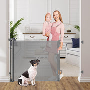retractable pet gate for stairs, view 3 - MRSLM