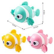 cartoon fish wind-up bath toy, view 10 - MRSLM