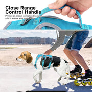 adjustable reflective dog harness, view 8 - MRSLM