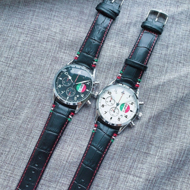 men's six-hand business quartz watch, view 4 - MRSLM