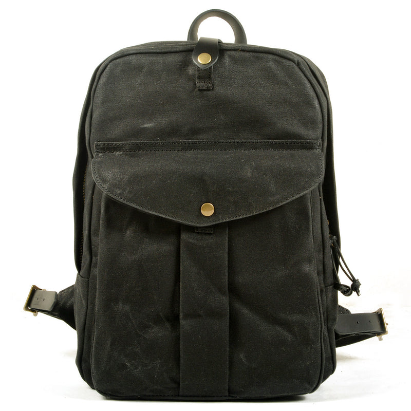 Retro canvas backpack, view 7 - MRSLM